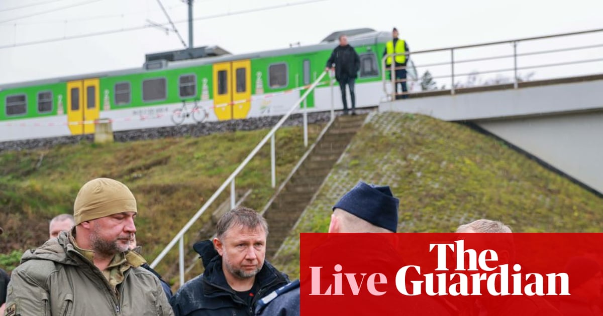 Poland says ‘all traces lead to Russia’ being behind rail sabotage incidents – Europe live