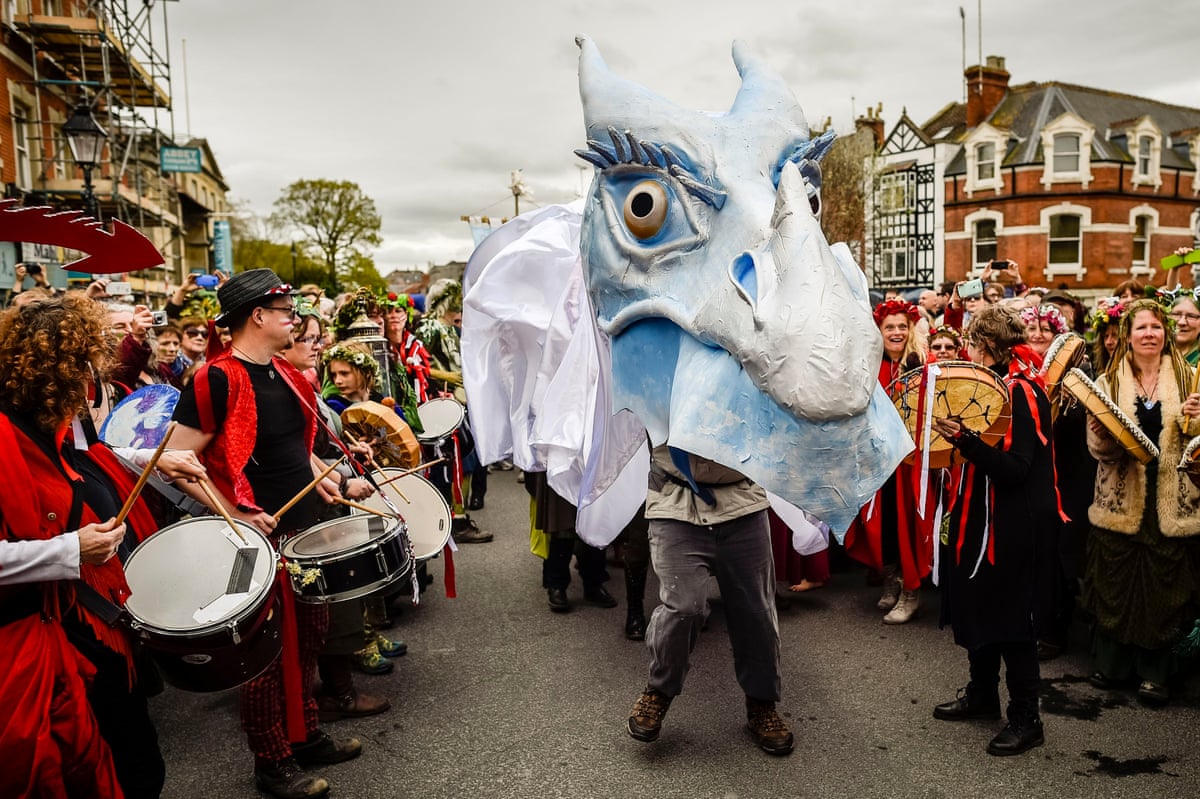 Glastonbury Beltane celebrations in pictures World news The Guardian