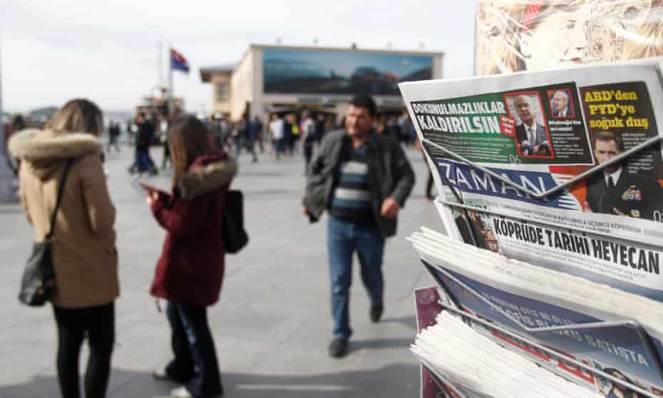 Newspapers for sale in Turkey