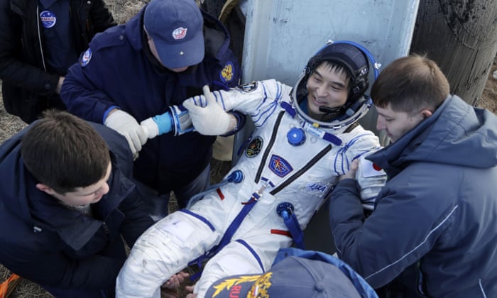 Astronauts  ISS and diagnose illnesses in space Astronauts
