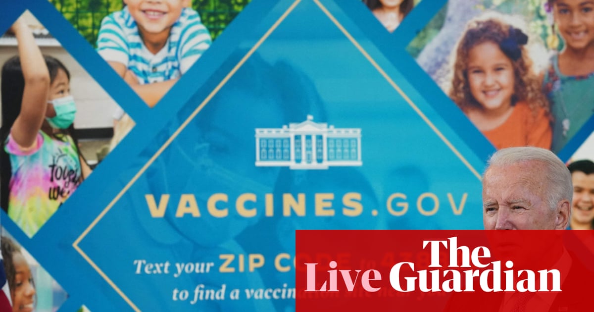 US supreme court hears arguments on federal vaccine mandate for employers – live