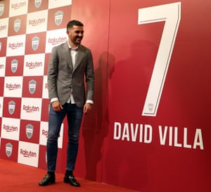 David Villa joined Vissel Kobe in 2018 after a successful spell with New York City FC in MLS.