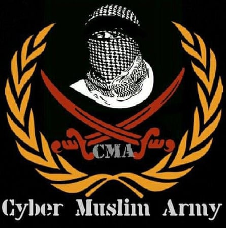 Facebook image from the Muslim Cyber Army.