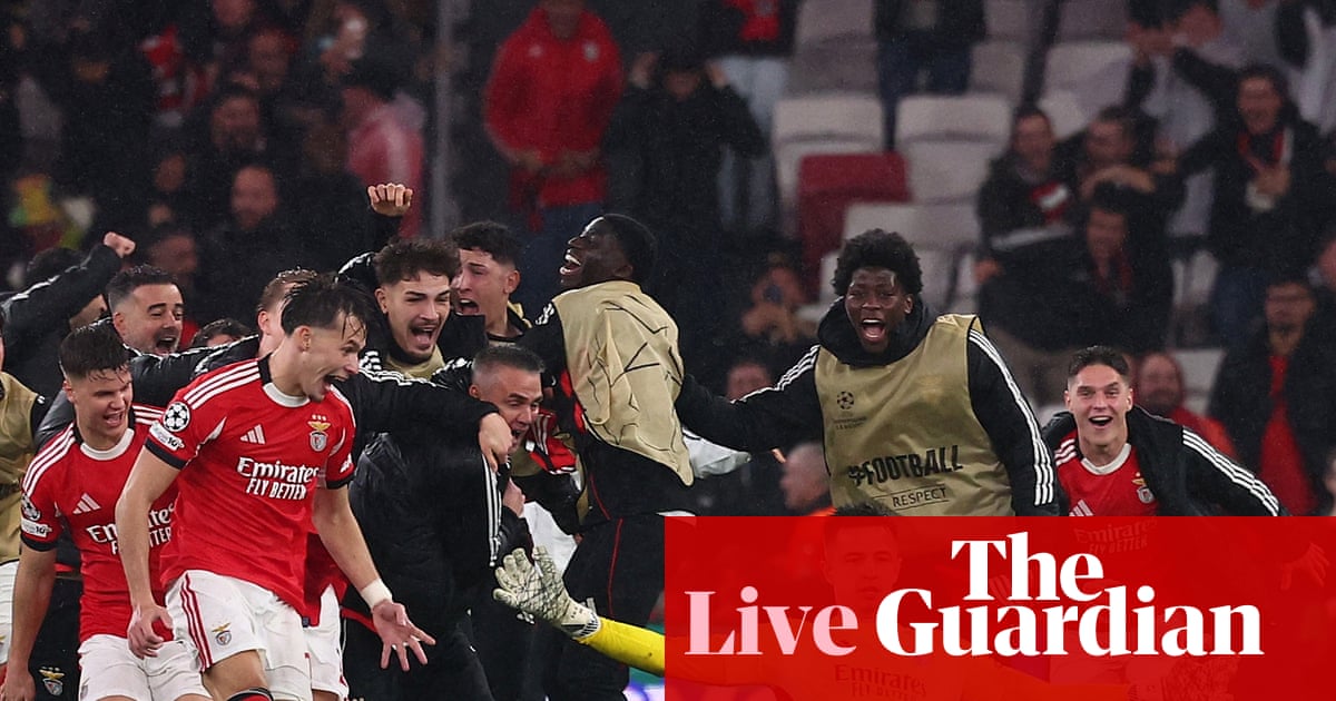 Champions League: Benfica keeper earns playoff place; Liverpool, Spurs and City book top-eight spots – as it happened