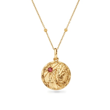 Abbott Lyon Custom Zodiac Coin Necklace (Gold)
