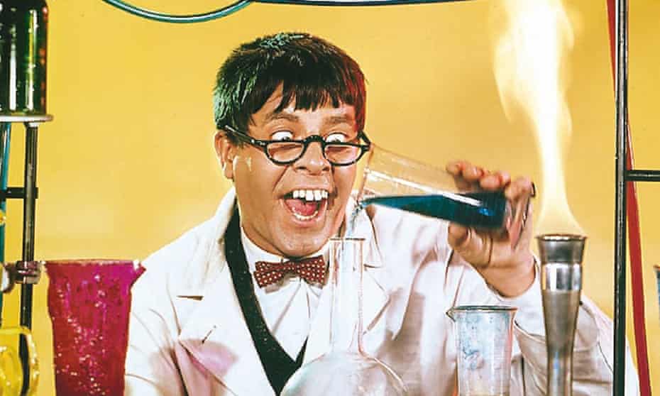 ‘If I’m not enjoying it, then I know there’s something wrong’ ... Jerry Lewis in The Nutty Professor.