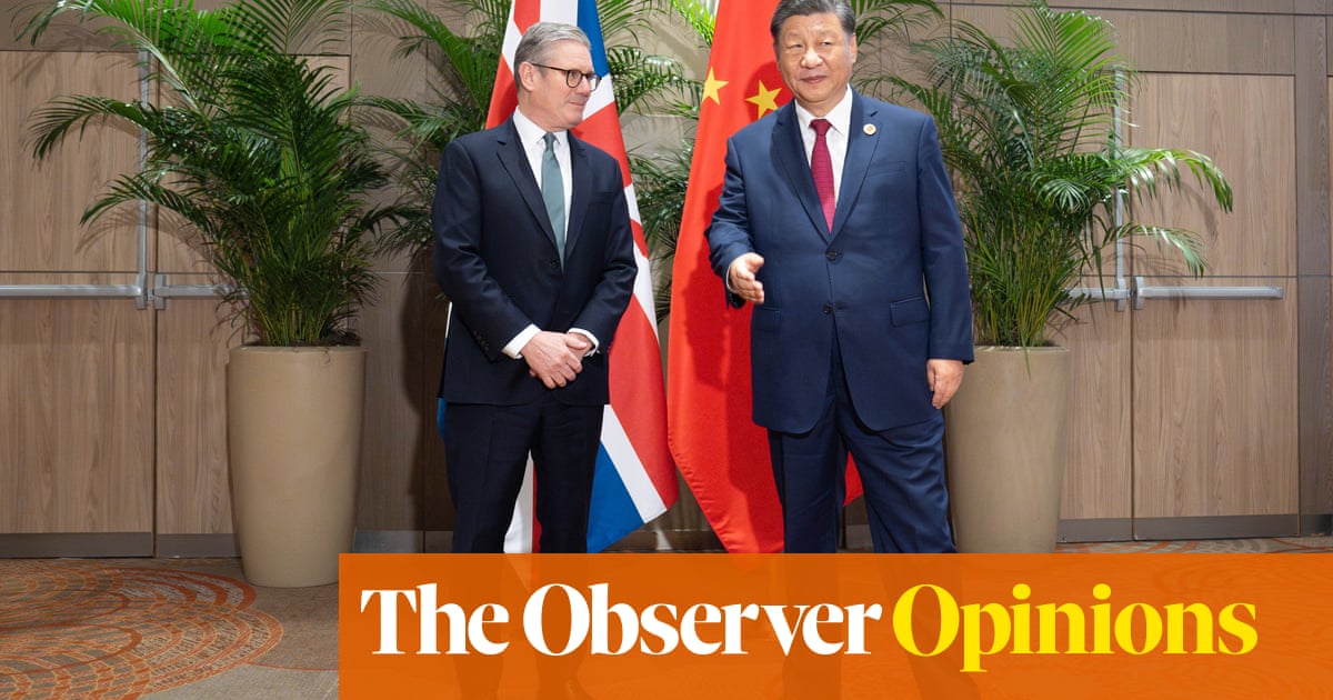 Keir Starmer played the China card in Rio - and sent a message to a hawkish Donald Trump | Simon Tisdall