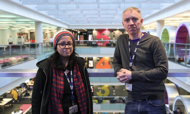 Project Cape’s Leena Haque and Sean Gilroy ... the BBC project explores the opportunities of neurodiversity in the workplace.