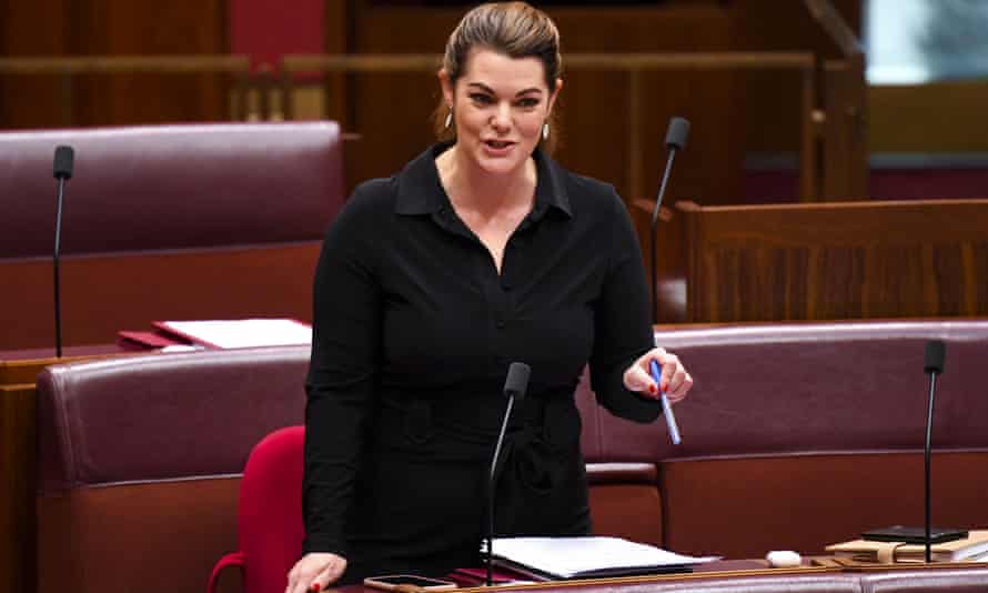 Australian Greens senator Sarah Hanson-Young