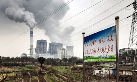 A coal-fired power station in Tongling, Anhui province, China