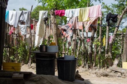 Clothes hanging out to dry in Monte Coca in the Dominican Republic.