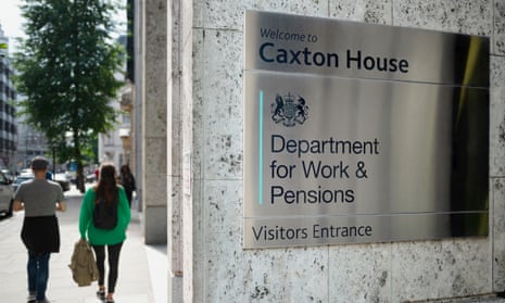 Signage for Caxton House, Department for Work and Pensions building