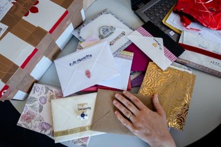 A pile of letters