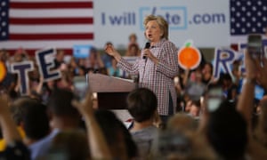 Clinton in Coral Springs, Florida.