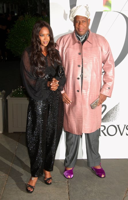 Talley with Naomi Campbell in 2008