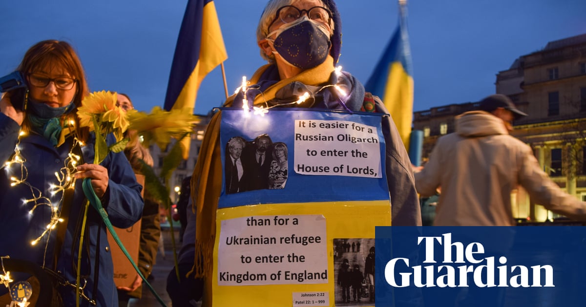 UK government to allow members of public to house Ukrainian refugees