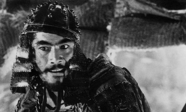 Toshiro Mifune in Seven Samurai.