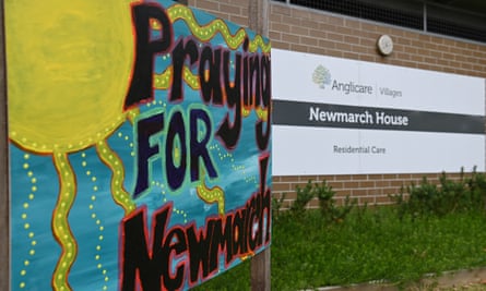 Signs at Newmarch House