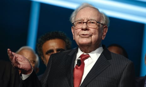 Warren Buffett in New York on 7 November 2020. 