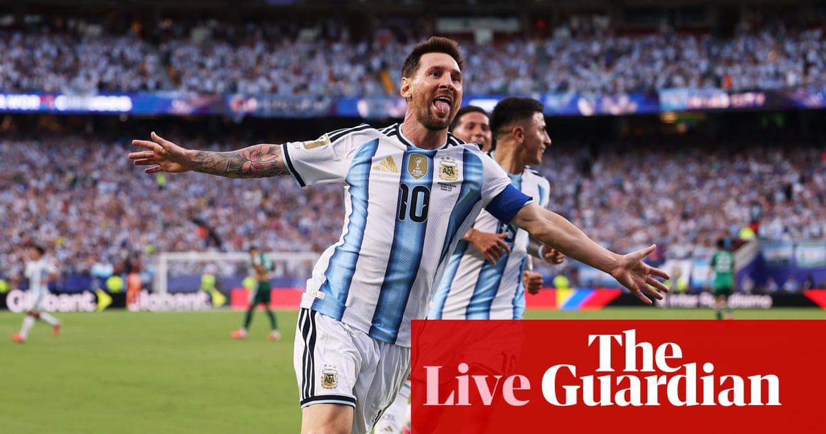 Argentina v Algeria: World Cup 2026 – live