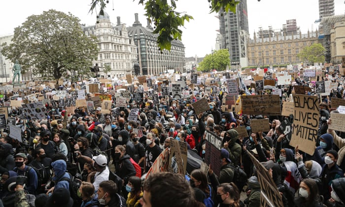 Now is the time': London's Black Lives Matter rally looks like a ...