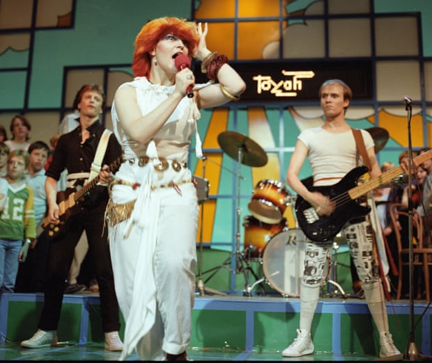 Toyah on ITV’s Razzmatazz programme in 1981.