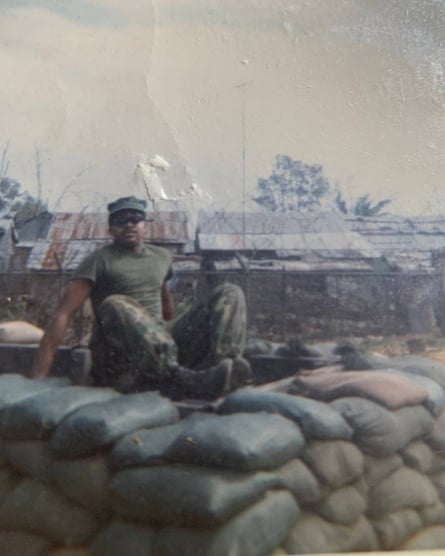 Larry Doggette in Chu Lai, Vietnam, 1970.