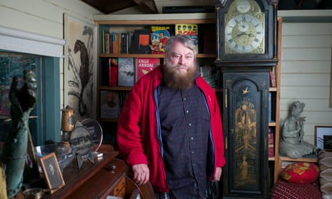 Brian Blessed at home