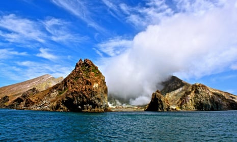 The White Island volcano, New Zealand
