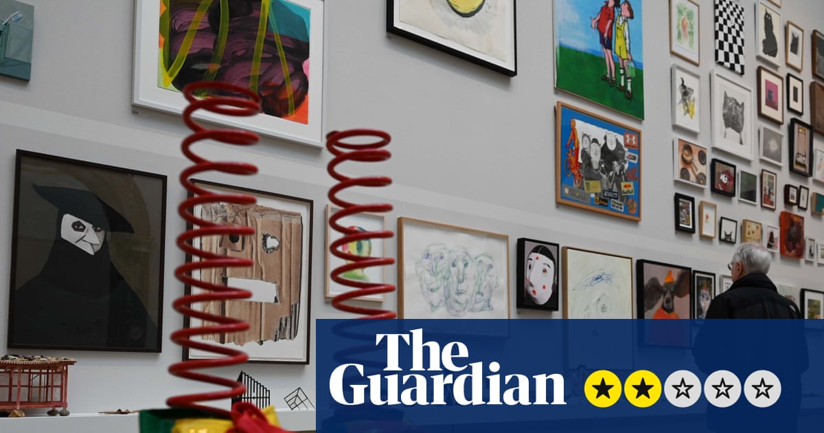 Cats, flowers and Harry Hill’s car on fire – RA Summer Exhibition review