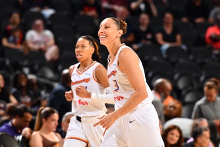 The ageless Diana Taurasi is all smiles entering her 20th WNBA season with the Phoenix Mercury.