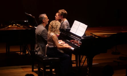 Graham Fitkin, Ruth Wall, Clare Hammond and Kathryn Stott plays Fitkin’s compositions at Aldeburgh festival 2022.