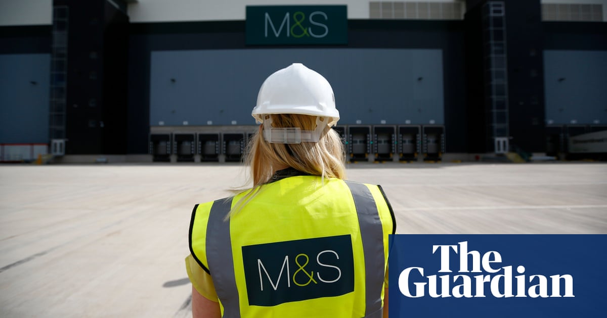 M&S tells hundreds of warehouse staff to stay at home after cyber-attack