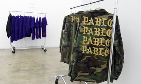 Blackletter font as interpreted on Kanye West’s Life of Pablo merchandise.