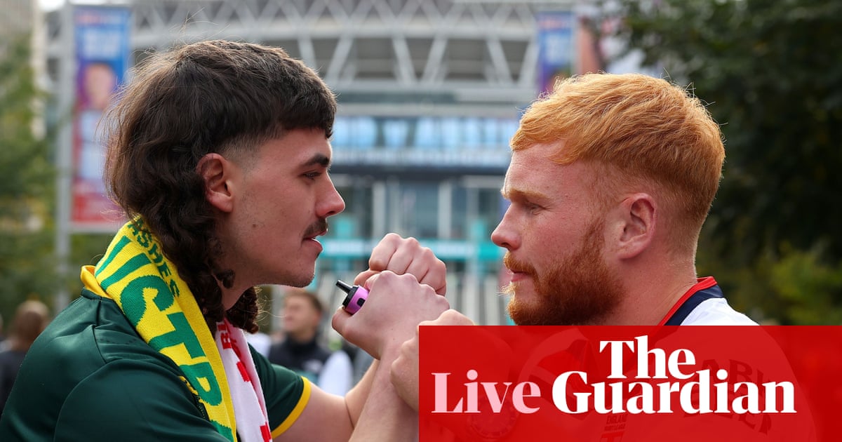 England v Australia: rugby league Ashes first Test – live updates