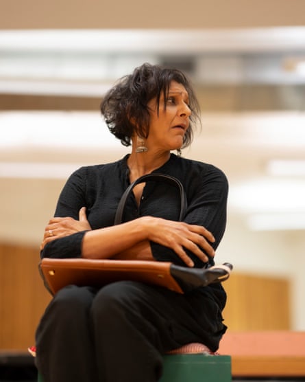 ‘This is either going to make me or break me’ … Meera Syal in rehearsals for Queenie.