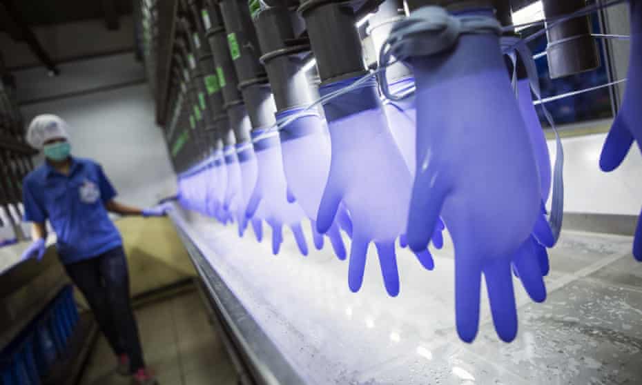 Claims That Nhs Rubber Gloves Made By Forced Labour Spark Inquiries Malaysia The Guardian