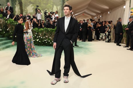 Josh O’Connor attends the 2024 Met Gala