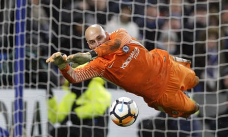 Chelsea’s stand-in goalkeeper Willy Caballero ws the hero of the penalty shootout in the FA Cup third round replay win against Norwich City.
