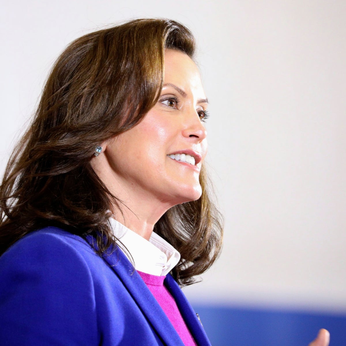 Gretchen Whitmer Trump Inciting Domestic Terrorism With Lock Her Up Rally Chant Michigan The Guardian Gretchen Whitmer Trump Inciting Domestic Terrorism With Lock Her Up Rally Chant Michigan The Guardian