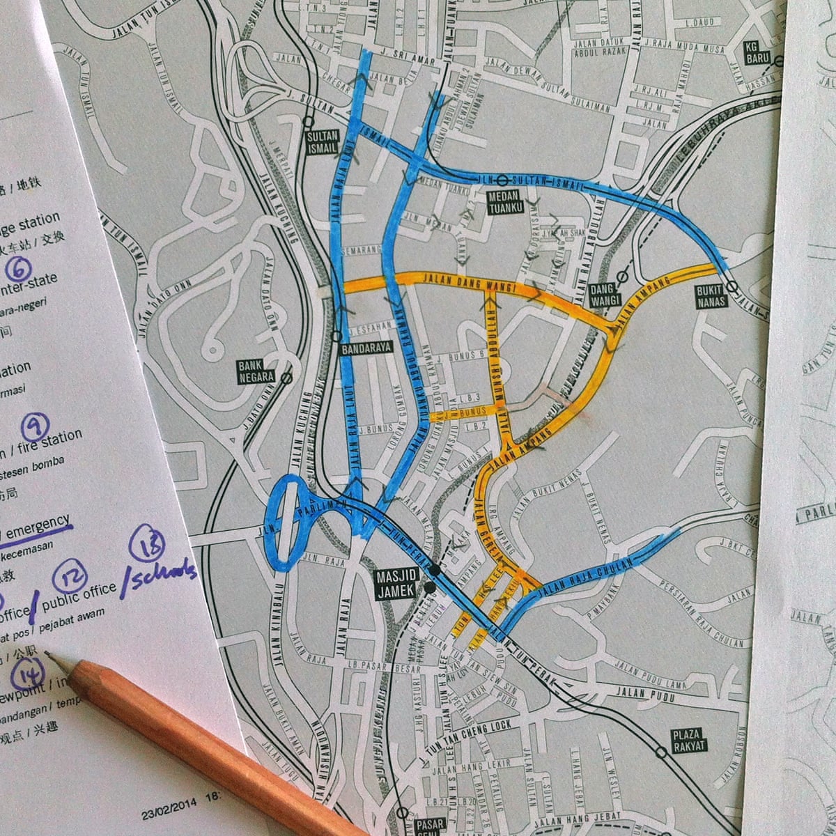 How a crowd sourced map changed Kuala Lumpur's ideas about cycling