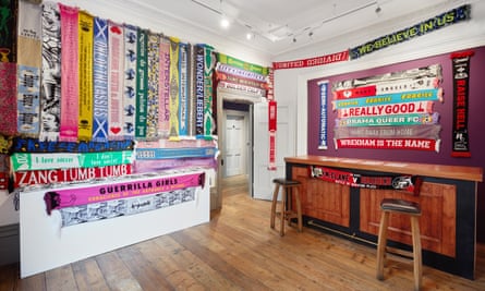 The Art of the Football Scarf at Oof Gallery.