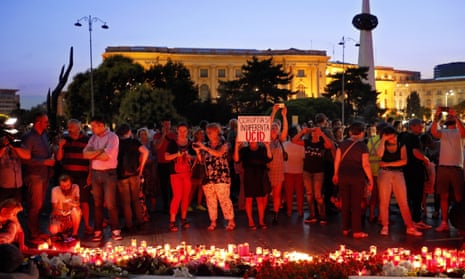 Protest in Bucharest after police failed to save a kidnapped 15 years old girl.