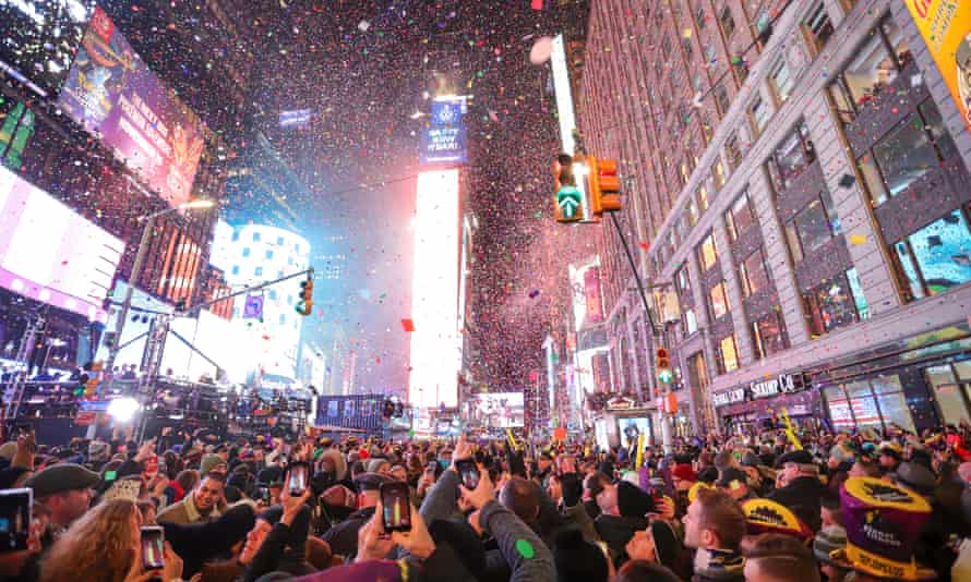 New year celebrations in Times Square