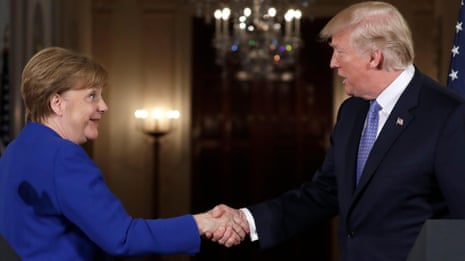 Trump tells Merkel: 'We need a reciprocal relationship, which we don’t have'  - video
