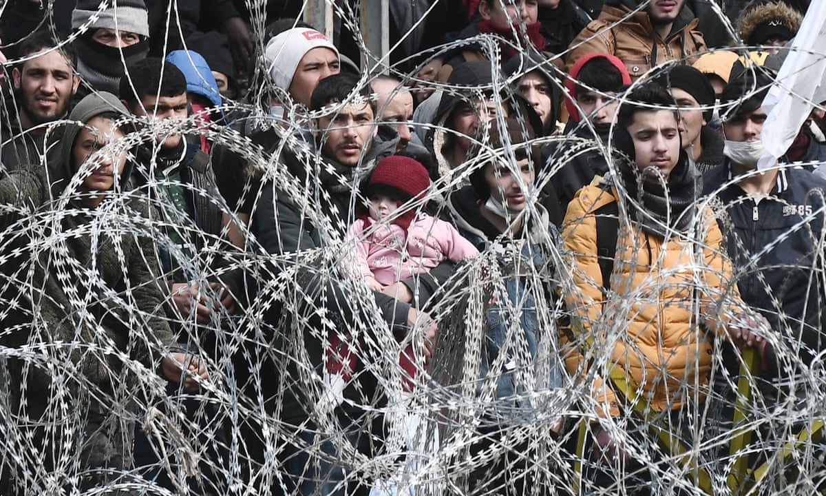A Bloody Method Of Control The Struggle To Take Down Europe S Razor Wire Walls Global Development The Guardian
