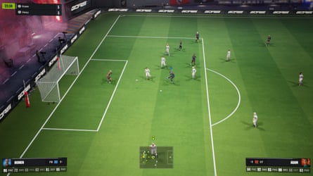 The slightly stylised visuals won’t be liked by everyone … Goals screenshot.