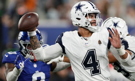 Dallas Cowboys limit tepid New York Giants to five field goals