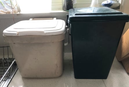 Costa’s kitchen scrap bins