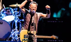 Stick to the night job? … Bruce Springsteen in concert at Citizens Bank Park, Philadelphia this month.